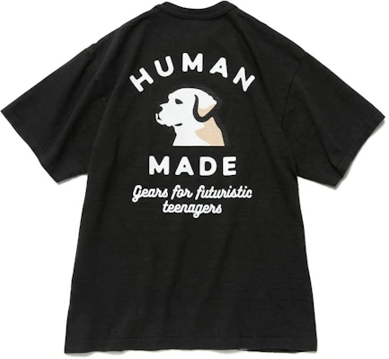 HUMAN MADE Labrador Dog Graphic Cotton Crewneck T-Shirt HM23CS024 Shop HUMAN MADE Labrador Dog Graphic Cotton Crewneck T-Shirt HM23CS024