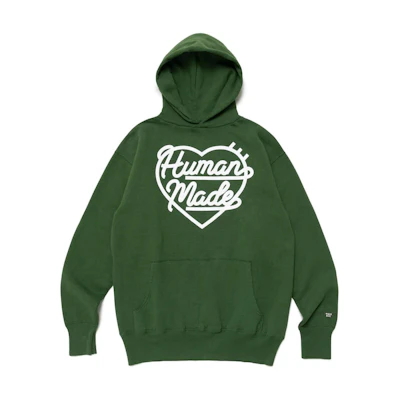 Human Made Letter Heart Casual Hoodie Unisex Hm25cs008