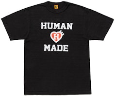 HUMAN MADE Letter Heart T-Shirt Unisex Couple Style HM22TE003 HUMAN MADE Letter Heart T-Shirt Unisex Couple Style HM22TE003