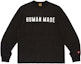 Details for HUMAN MADE Sweater Lengan Panjang Unisex Logo Huruf Crewneck. HM27CS012