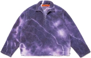 HUMAN MADE Lightning Pattern Fleece Jacket Purple - Long Sleeve CP07JK004 HUMAN MADE Lightning Pattern Fleece Jacket Purple - Long Sleeve CP07JK004