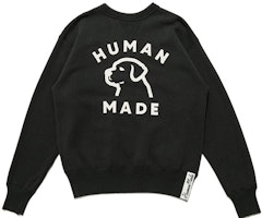 HUMAN MADE Logo Dog Print Crewneck Sweatshirt Unisex Capsule Collection. HM23CS005 HUMAN MADE Logo Dog Print Crewneck Sweatshirt Unisex Capsule Collection. HM23CS005