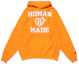 Order HUMAN MADE 男士刺绣Logo印花套头连帽衫 HM22CS022