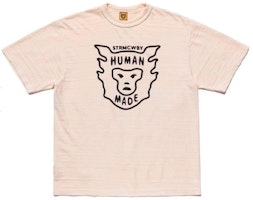 휴먼메이드 로고 프린트 유니섹스 핑크 티셔츠 HM20CS009 Order 휴먼메이드 로고 프린트 유니섹스 핑크 티셔츠 HM20CS009