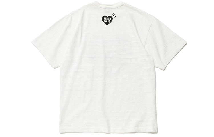 HUMAN MADE Logo Printed Crewneck Short Sleeve T-Shirt  Fashion. HM23TE029 圖 3