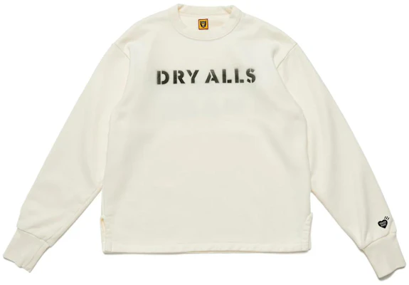 Human Made Military Sweatshirt DRY ALL Logo Print Unisex Crewneck Pullover HM23CS014 Buy Human Made Military Sweatshirt DRY ALL Logo Print Unisex Crewneck Pullover HM23CS014