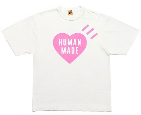 HUMAN MADE Osaka Eksklusif Kaos Unisex Logo Hati Pink. HM26TE018 Order HUMAN MADE Osaka Eksklusif Kaos Unisex Logo Hati Pink. HM26TE018