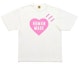 Order HUMAN MADE Osaka Eksklusif Kaos Unisex Logo Hati Pink. HM26TE018