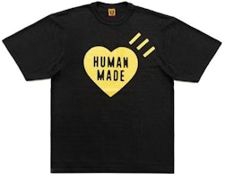 HUMAN MADE Osaka Yellow Heart Logo Graphic Unisex T-Shirt Limited Edition. HM26TE021 HUMAN MADE Osaka Yellow Heart Logo Graphic Unisex T-Shirt Limited Edition. HM26TE021