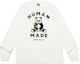 Order Camiseta Unisex Blanca HUMAN MADE Manga Larga con Gráfico de Panda. HM26CS048