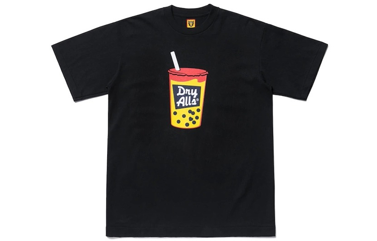 Cheap HUMAN MADE 珍珠奶茶圖案T恤 HM19TE002