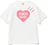 Order HUMAN MADE 粉色心形标志宽松短袖T恤男女同款。 HM25TE0520