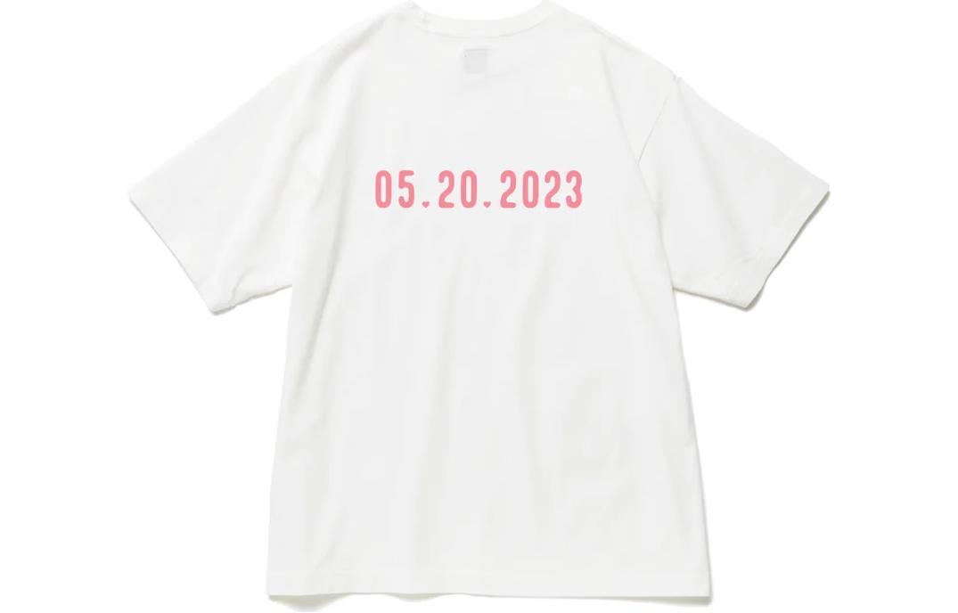 HUMAN MADE Pink Heart Logo Graphic Unisex Loose Fit Short Sleeve T-Shirt. HM25TE0520 圖 3