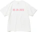 Lookbook HUMAN MADE 粉色心形标志宽松短袖T恤男女同款。 HM25TE0520