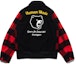 Details for HUMAN MADE 格纹拉链夹克卡通熊印花男女休闲外套 HM24JK019