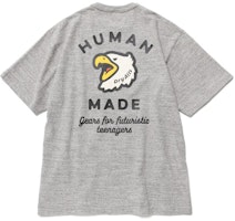 HUMAN MADE Pocket SS22 Eagle Print Ape Logo Short Sleeve T-Shirt . HM24CS003 HUMAN MADE Pocket SS22 Eagle Print Ape Logo Short Sleeve T-Shirt . HM24CS003
