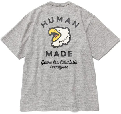 HUMAN MADE 老鷹圖案猿人標誌短袖T恤 SS22款 HM24CS003 Shop HUMAN MADE 老鷹圖案猿人標誌短袖T恤 SS22款 HM24CS003