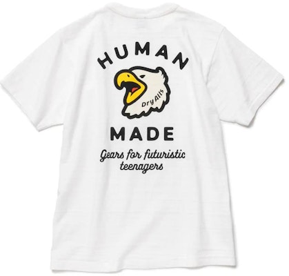 HUMAN MADE 老鷹圖案猿人標誌短袖T恤 SS22款 HM24CS003 Details for HUMAN MADE 老鷹圖案猿人標誌短袖T恤 SS22款 HM24CS003