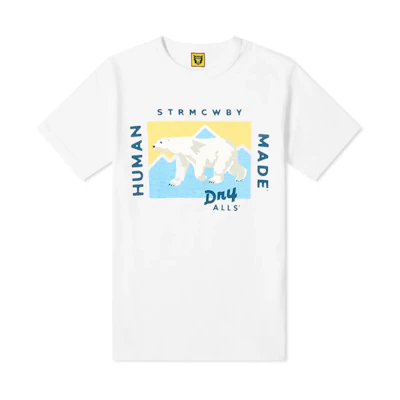 HUMAN MADE Polar Bear Graphic T-Shirt HM19TE016