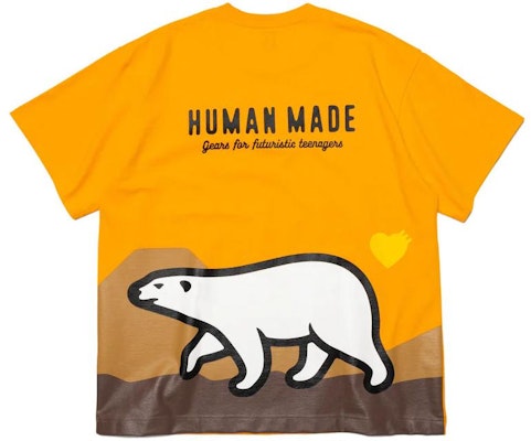 HUMAN MADE 北極熊標誌印花男女短袖T恤露營系列 HM25CS034 2