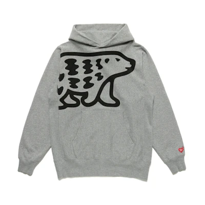 HUMAN MADE Polar Bear Print Hoodie Unisex SS21 HM21CS006