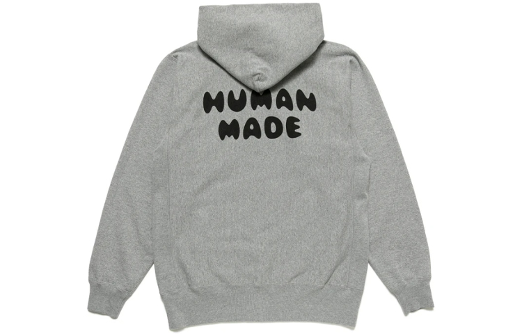 Shop HUMAN MADE Hoodie Unisex Cetak Beruang Kutub SS21 HM21CS006