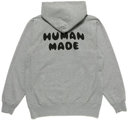 HUMAN MADE Hoodie Unisex Cetak Beruang Kutub SS21 HM21CS006 Shop HUMAN MADE Hoodie Unisex Cetak Beruang Kutub SS21 HM21CS006