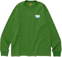 HUMAN MADE Polar Bear Print Long Sleeve Graphic T-Shirt SS23 Unisex HM25CS026 HUMAN MADE Polar Bear Print Long Sleeve Graphic T-Shirt SS23 Unisex HM25CS026