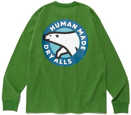 Camiseta Gráfica HUMAN MADE Polar Bear Manga Larga SS23 Unisex. HM25CS026 4