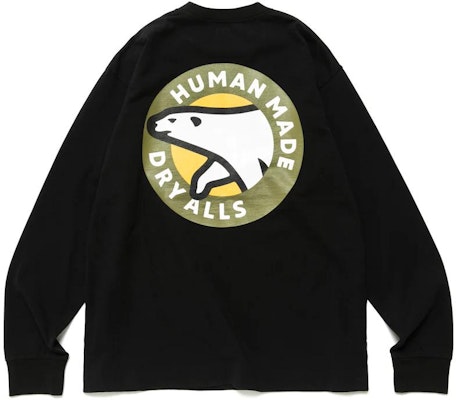 Camiseta Gráfica HUMAN MADE Polar Bear Manga Larga SS23 Unisex. HM25CS026 Lookbook Camiseta Gráfica HUMAN MADE Polar Bear Manga Larga SS23 Unisex. HM25CS026