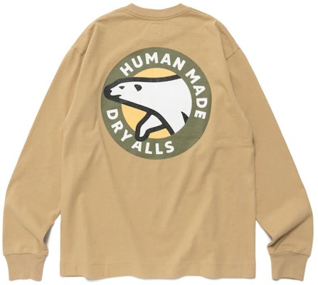 Camiseta Gráfica HUMAN MADE Polar Bear Manga Larga SS23 Unisex. HM25CS026 Sizing Camiseta Gráfica HUMAN MADE Polar Bear Manga Larga SS23 Unisex. HM25CS026