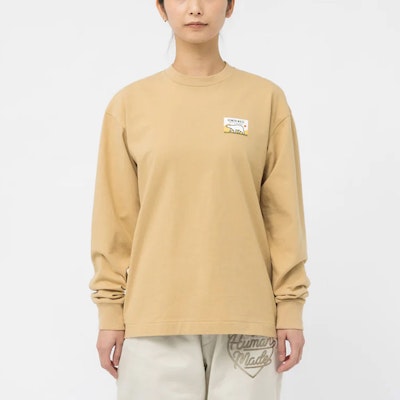 Camiseta Gráfica HUMAN MADE Polar Bear Manga Larga SS23 Unisex. HM25CS026 Cheap Camiseta Gráfica HUMAN MADE Polar Bear Manga Larga SS23 Unisex. HM25CS026