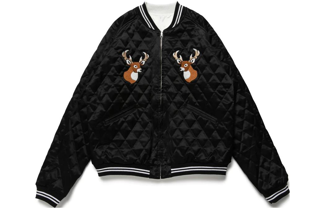 HUMAN MADE Reversible Polar Bear Embroidered Jacket Unisex White HM24JK016 圖 4