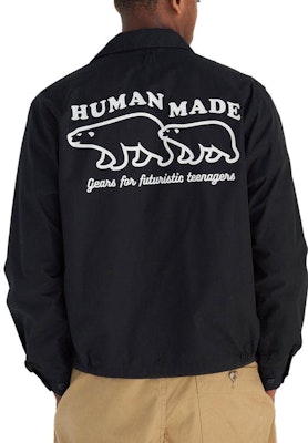 HUMAN MADE 第26季植絨心型標誌長袖印花外套 男女適用 HM26JK004 Purchase HUMAN MADE 第26季植絨心型標誌長袖印花外套 男女適用 HM26JK004