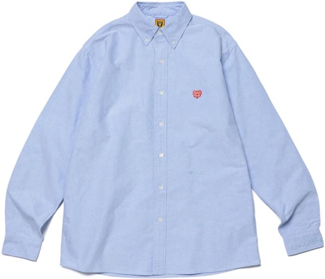 HUMAN MADE SEASON 26 愛心刺繡經典長袖襯衫 男女適用 HM26SH001 Order HUMAN MADE SEASON 26 愛心刺繡經典長袖襯衫 男女適用 HM26SH001