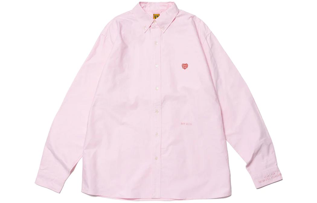 Details for HUMAN MADE SEASON 26 愛心刺繡經典長袖襯衫 男女適用 HM26SH001