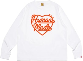 HUMAN MADE SEASON 26 Heart Print Crewneck Sweatshirt Unisex Casual Fit. HM25CS046 HUMAN MADE SEASON 26 Heart Print Crewneck Sweatshirt Unisex Casual Fit. HM25CS046