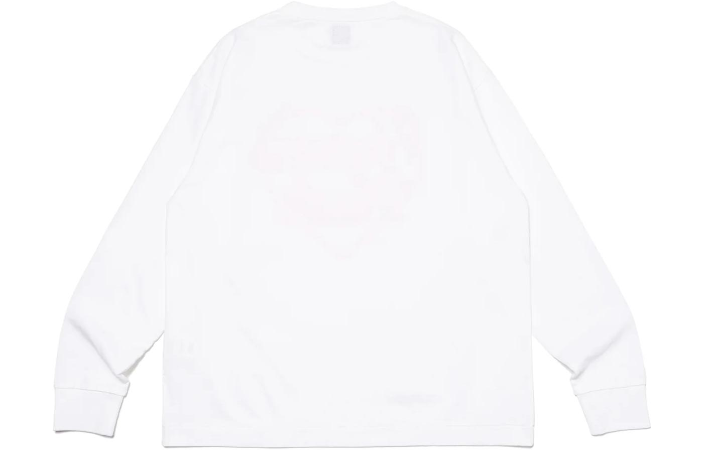 Lookbook HUMAN MADE シーズン26 ハートプリント クルーネック スウェットシャツ ユニセックス カジュアルフィット HM25CS046