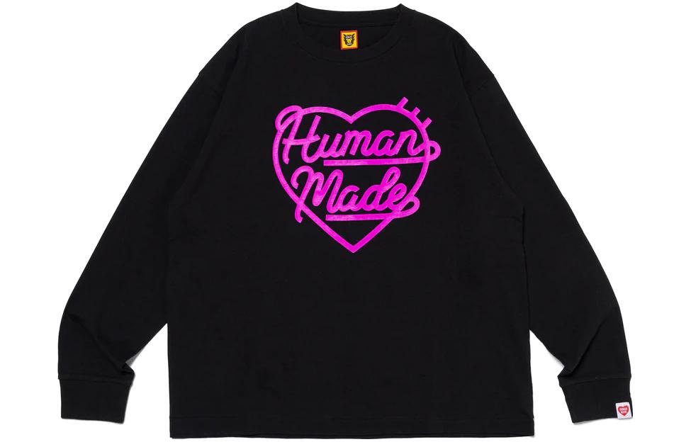 Details for HUMAN MADE シーズン26 ハートプリント クルーネック スウェットシャツ ユニセックス カジュアルフィット HM25CS046