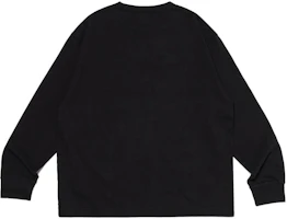 Sizing HUMAN MADE SEASON 26 愛心印花圓領長袖上衣 男女休閒版型。 HM25CS046