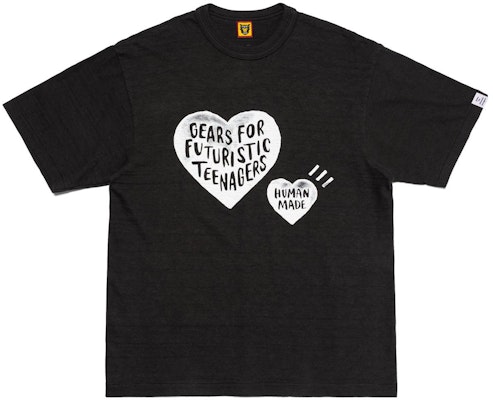 HUMAN MADE Season 26 Heart Print Unisex Casual Short Sleeve T-Shirt. HM26TE004 Shop HUMAN MADE Season 26 Heart Print Unisex Casual Short Sleeve T-Shirt. HM26TE004