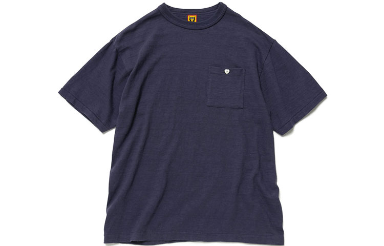 HUMAN MADE Solid Color Crewneck Short Sleeve T-Shirt HM23CS023