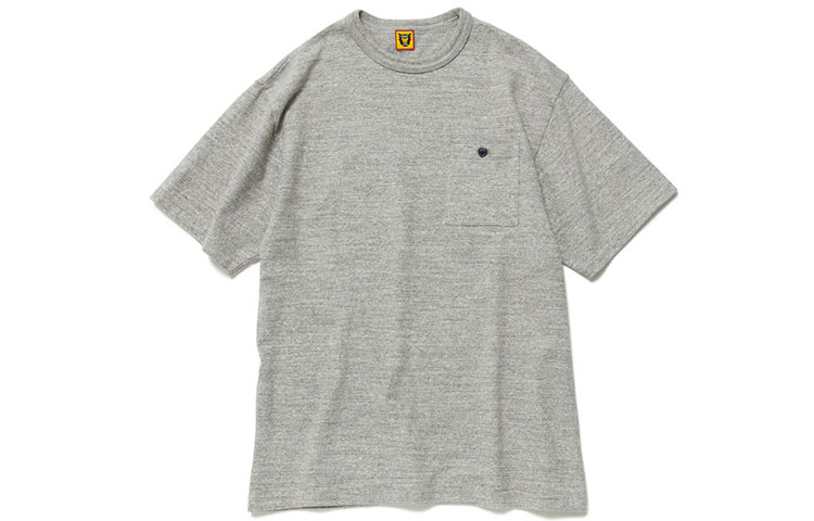 Details for HUMAN MADE 純色短袖圓領T恤 HM23CS023