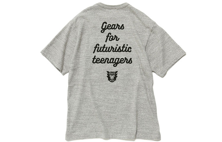 Sizing HUMAN MADE 純色短袖圓領T恤 HM23CS023