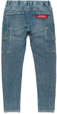 HUMAN MADE Solid Color Straight Denim Jeans Blue (). HM21PT003 Lookbook HUMAN MADE Solid Color Straight Denim Jeans Blue (). HM21PT003