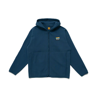 Human Made Solid Color Zip-Up Hoodie Jacket HM22CS028