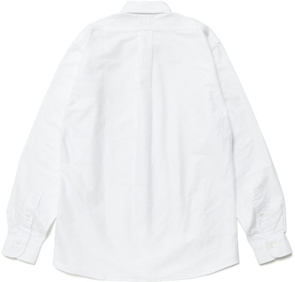 휴먼메이드 솔리드 하트 로고 자수 옥스포드 긴팔 셔츠 유니섹스 HM25SH005 Lookbook 휴먼메이드 솔리드 하트 로고 자수 옥스포드 긴팔 셔츠 유니섹스 HM25SH005