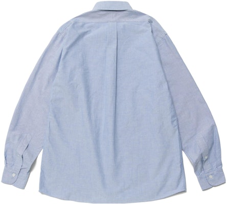 휴먼메이드 솔리드 하트 로고 자수 옥스포드 긴팔 셔츠 유니섹스 HM25SH005 Cheap 휴먼메이드 솔리드 하트 로고 자수 옥스포드 긴팔 셔츠 유니섹스 HM25SH005