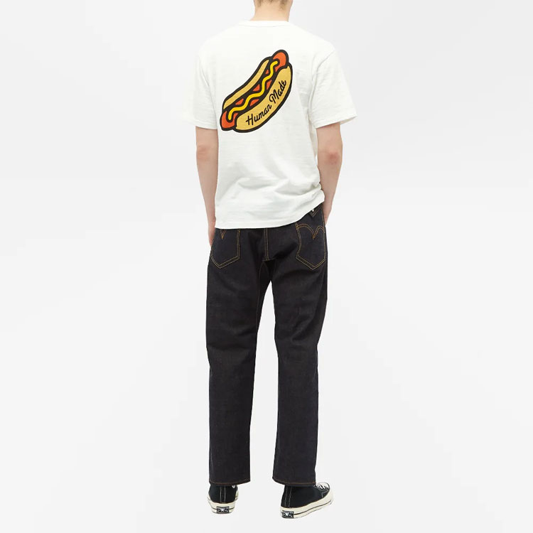 Details for ヒューマンメイド SS20 ホットドッグ グラフィックTシャツ HM20TE012