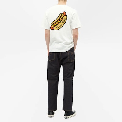 ヒューマンメイド SS20 ホットドッグ グラフィックTシャツ HM20TE012 Details for ヒューマンメイド SS20 ホットドッグ グラフィックTシャツ HM20TE012